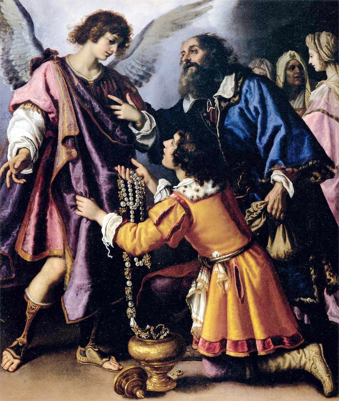 L'Arcangelo Raffaele rifiuta il dono di Tobia - Palazzo Pitti, Firenze